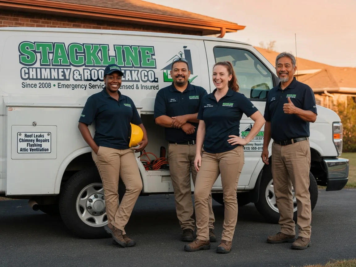 Chimney flashing repair company in Seaboard, NC
